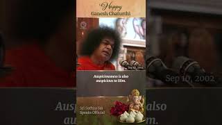 Who is Ganapati Ganesha  Sri Sathya Sai Speaks Shorts [upl. by Domash]