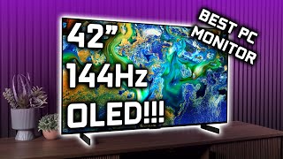 Almost Perfect  LG C4 OLED 42” 4K 144Hz PC Review [upl. by Astto]