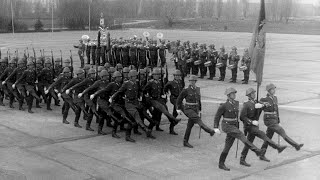 quotMilitary Ceremony by the NVA Orchestra on State Occasionsquot — East German Film 1962 [upl. by Noyr427]