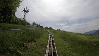 Schliersee Rodelbahn Sommerrodelbahn Schliersbergalm Alpenroller Onride [upl. by Notserc]