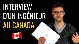 Ingénieur informatique au Canada  interview 🇨🇦 [upl. by Rednav154]