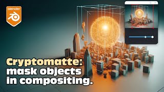 Cryptomatte for Precision Masking in Blender [upl. by Anerrol]