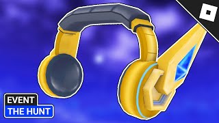 EVENT How to get VAULT STAR HEADPHONES in THE HUNT FIRST EDITION HUB  Roblox [upl. by Aigil273]