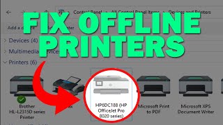 How to fix Offline Printers in Windows WSD Ports [upl. by Jacinda]