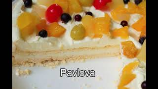 Pavlova  Pavlovos receptas  Morengas  Pavlova recipe  Pavlova cake  Meringue [upl. by Aimaj140]