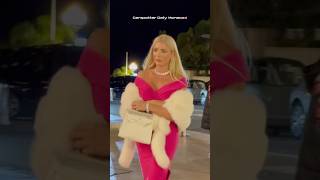 🔥Monaco girl nightlife👠 monaco supercars billionaires carspotting shotrs [upl. by Ramak]