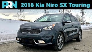 Can a Hybrid be Cute  2018 Kia Niro SX Touring Full Tour amp Review [upl. by Junieta]