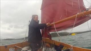 How not to reef a yawl dinghy [upl. by Anilahs]