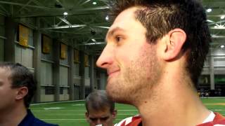 VolReport Nathan Peterman Media Session 111213 [upl. by Perkin]