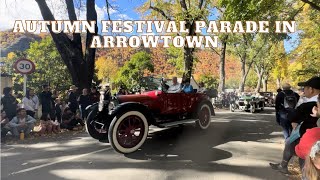 Autumn Festival Parade 2023 in Arrowtown New Zealand [upl. by Jemmy346]