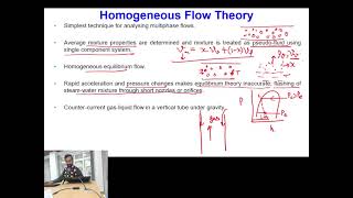 Lecture 22 Homogeneous Flow Modelling [upl. by Icak]