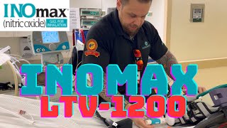 How to Set up INOmax DSIR Nitric Oxide with LTV1200 Ventilator Circuit [upl. by Aneetsyrk]