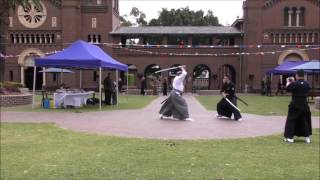 Japanese Swordsmanship BATTODO at the ACU Medieval World Fair 2016 [upl. by Arihas351]