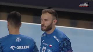 EHF Champions League 2425 Main Round 3rd Match Group A Orlen Wisla Plock vs PSG [upl. by Anaerb]