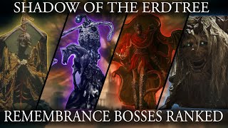 RANKING the Shadow of the Erdtree Bosses from WORST to BEST [upl. by Sudnak130]