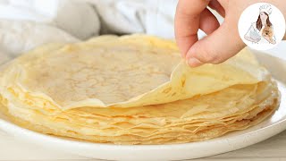 How to make Crepes  French Crepe Recipe [upl. by Ashman580]