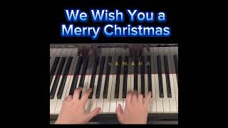 We Wish You a Merry Christmas Piano Easy [upl. by Adnoluy514]