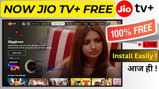 How to Install Jio TV App On Smart TV  Jio TV Plus Install Easily In Your Smart TV 100 Genuine [upl. by Ennaxxor180]