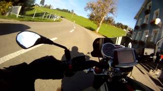 Von Hemberg nach Wattwil Moto Guzzi Griso 1200 8V SE [upl. by Ahsinrev]