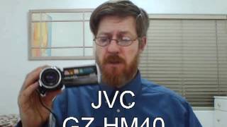 Review JVC GZ HM40 Camcorder Shows zoom and timelapse features [upl. by Jayson]