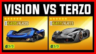 Asphalt 9 Vision 1789 vs Lamborghini Terzo Millennio [upl. by Ameer]