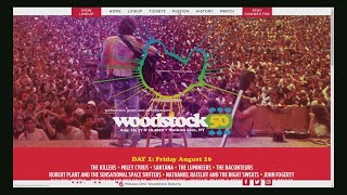 Woodstock 50 promoter speaking on local radio show [upl. by Epstein648]