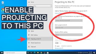 Fix quotProjecting To This PCquot Option Disabled  Greyed Out In Windows 10 [upl. by Adriano]