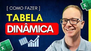 Como fazer Tabela Dinâmica no Excel 2016  Curso de Excel OnLine [upl. by Alyam]