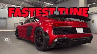 CSR2 Audi R8 Coupe V10 GT RWD Fastest Tune amp Shift Pattern [upl. by Yelloh417]