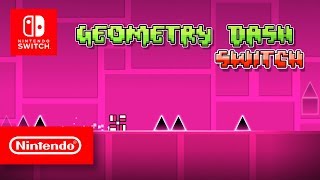 Geometry Dash Switch  Reveal trailer Nintendo Switch Fanmade [upl. by Haliled]