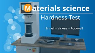 Hardness testing Brinell Vickers and Rockwell test method simply explained [upl. by Latsryc]