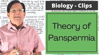 Theory of Panspermia  Biology Clips [upl. by Amaryllis]