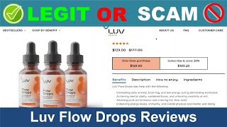 Luv Flow Drops Reviews  May 2024Beware of Scam Watch Now [upl. by Raphaela541]