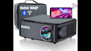 Wimius K1 BluetoothWifi 1080P Projector Worth It or Not [upl. by Cocke308]