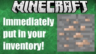 InstaInventory  Mined Ores Go Instantly To Inventory [upl. by Cliffes700]