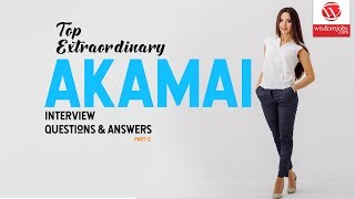 Akamai Technologies Interview Questions and Answers 2019 Part2  Akamai Technologies [upl. by Mcwherter]