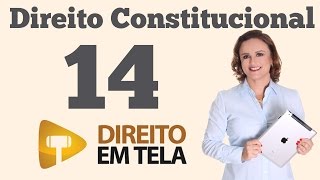 Direito Constitucional  Aula 14  Normas de Eficácia Limitada Institutivas e Programáticas [upl. by Nyrat]