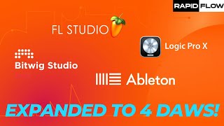 Rapid Flow Template now on Ableton Live Bitwig FL Studio and Logic Pro [upl. by Rollie358]