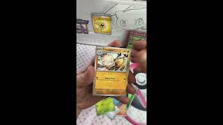 Pokemon cards pack opening day 49 double hit paldean fates pokemoncards pokemontcg pokemon [upl. by Mazonson]