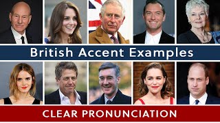 British Accent Examples  Pronunciation  Posh Accent [upl. by Keviv]