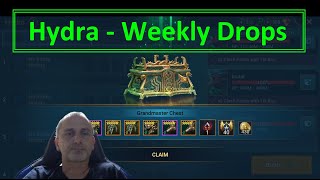 Gear amp Soulstones from Hydra Clanboss Weekly drops shadowlegends raidshadowlegends [upl. by Alekal]