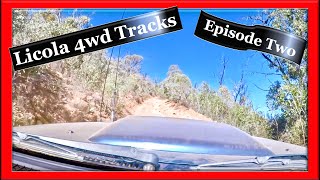 Burgoyne Track Vic High Country   4WD Action Track On The West Side [upl. by Anircam]