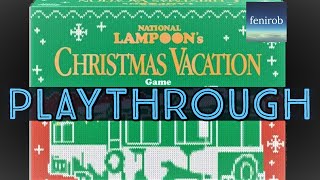 Christmas Vacation Game  Playthrough 4 Players [upl. by Ailemap]