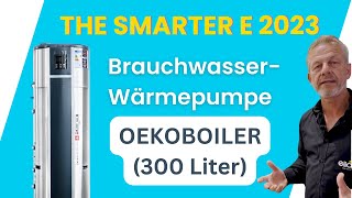 Energieeffiziente WarmwasserAufbereitung  die BrauchwasserWärmepumpe Oekoboiler [upl. by Atsilac711]