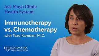 Immunotherapy vs Chemotherapy Explained  Ask Mayo Clinic Health System [upl. by Ajnin]