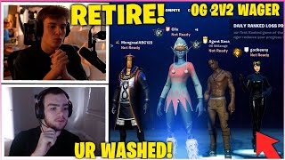 CLIX amp MONGRAAL Return to Wagers in OG FORTNITE and Challenge Mr SAVAGE to a 2v2 Zone Wars WAGER [upl. by Mia]