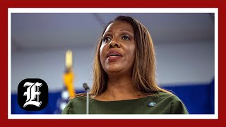 WATCH LIVE New York AG Letitia James holds press briefing for national announcement [upl. by Yzmar]