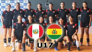 PERU VS BOLIVIA EN VIVO  SUDAMERICANO DE VOLEY FEMENINO U17 [upl. by Siraval967]