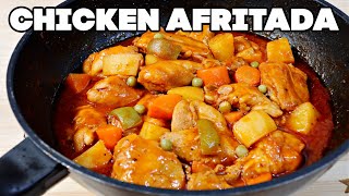 Chicken Afritada Recipe  Napakadali pero Masarap na Chicken Afritada [upl. by Haldane]