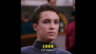 Wil Wheaton evolution through the years evolution foreveryoung wilwheaton shortsstandbyme [upl. by Odla]